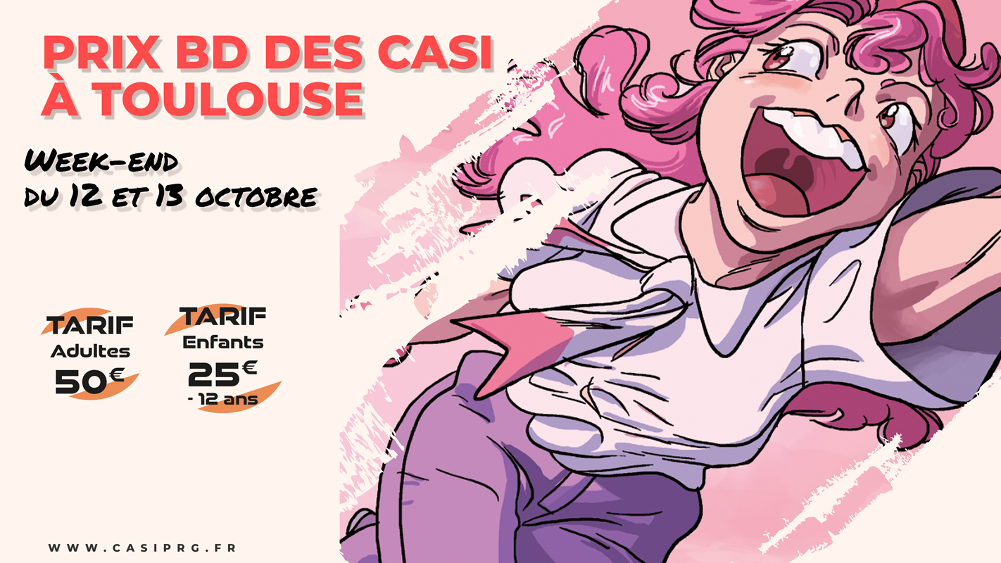 Prix BD des CASI à Toulouse - Comité Activités Sociales