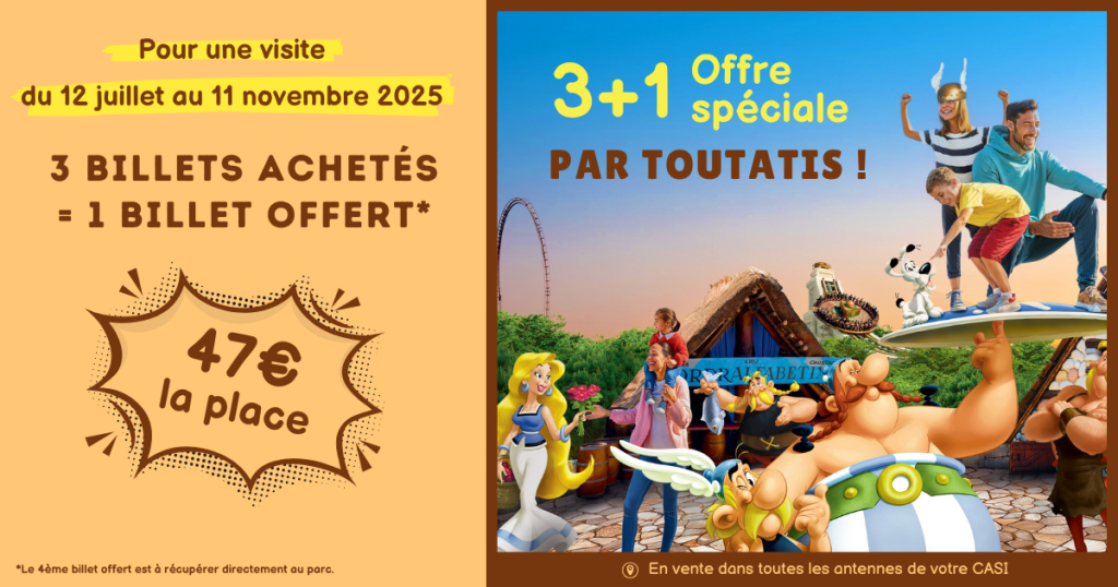 Cet été faites le plein de sensations fortes au Parc Astérix !