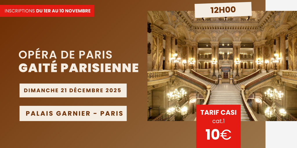 OPÉRA DE PARIS - GAÎTÉS PARISIENNES