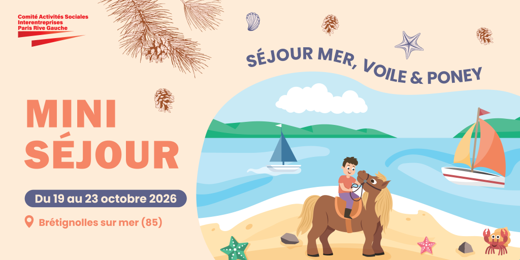 Mini Séjour Mer, Voile et Poney !