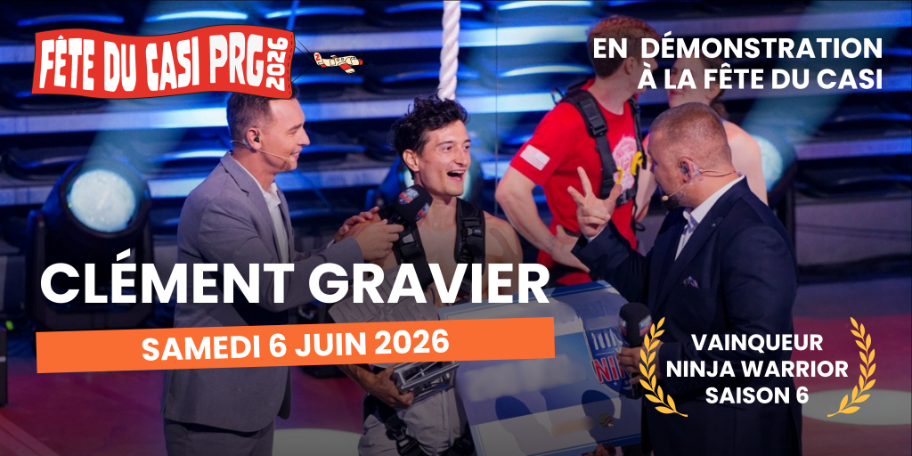 Clément Gravier en démo à la Fête du CASI !