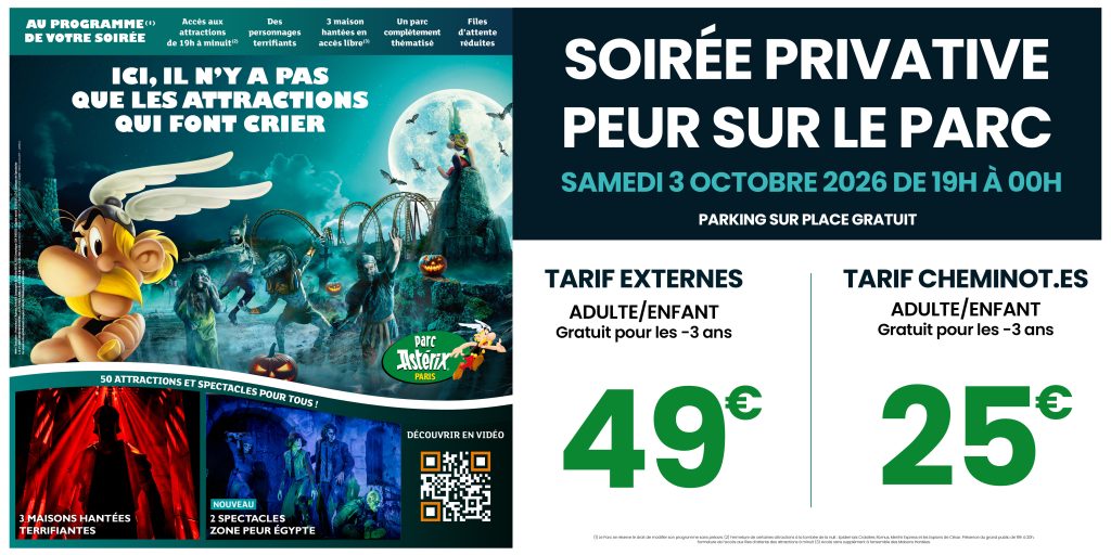 Nocturne au Parc Astérix ! 👻