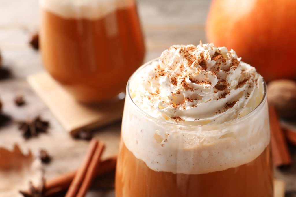 Pumpkin Spice Latte à la noisette
